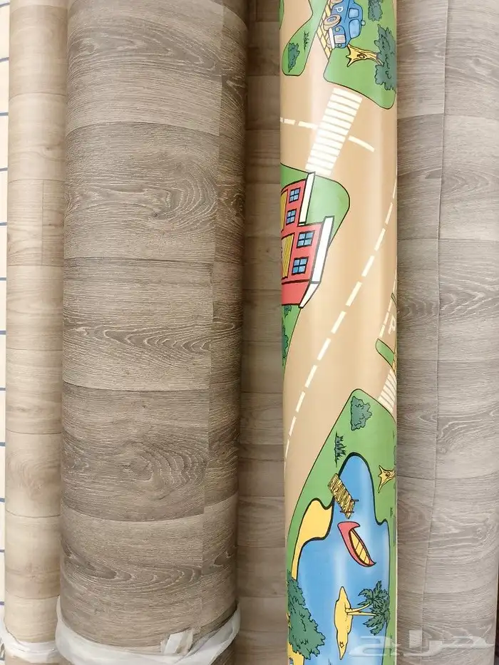 Parquet carpet alternative فينيل مشمع 1