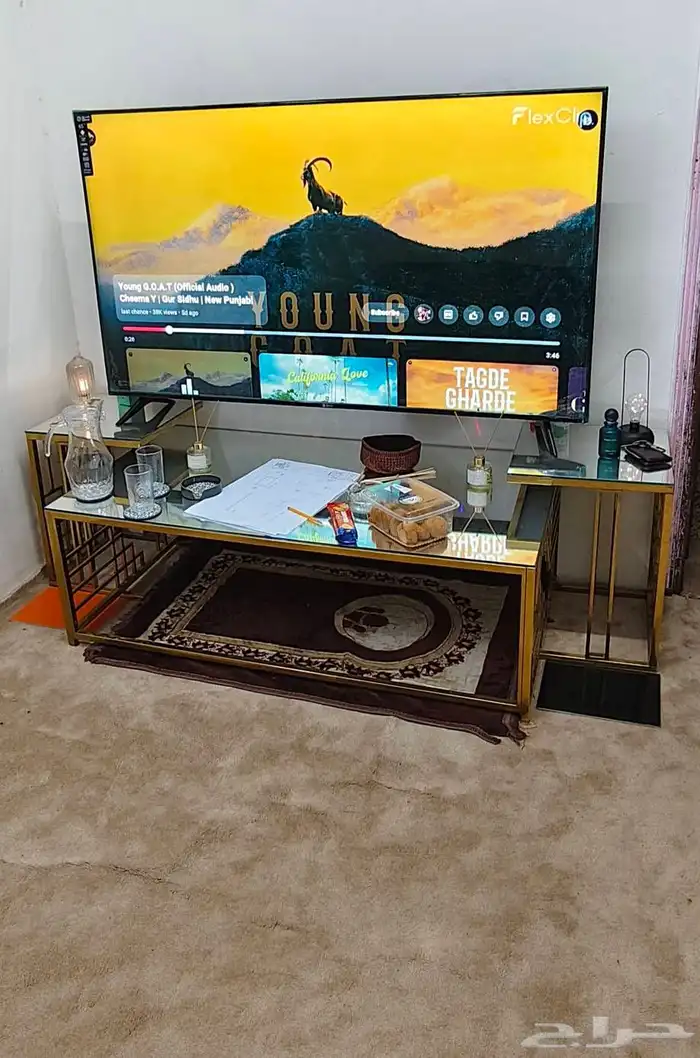 DANSAT 65 INCHES SMART LED TV تلفزيون دانسات الذكي LED مقاس 1
