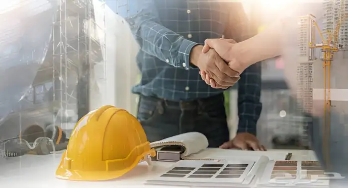 تصميم كاتلوج شركة مقاولات وبروفايل تعريفي 2