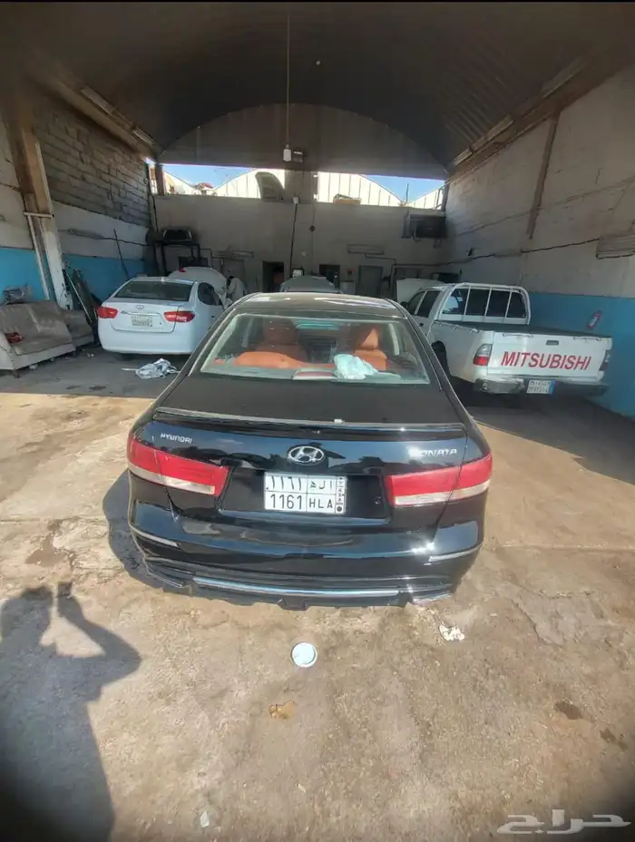 سيارة سوناتا 2009 قير اتمتك فلص جديدة مكينة كويس ماشي 400 4