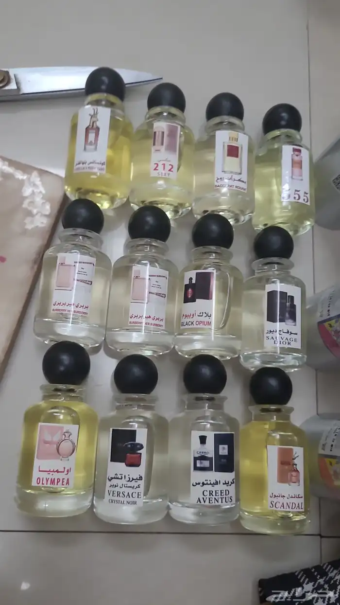 عطور تعبئه مركزه مستوحاة 7