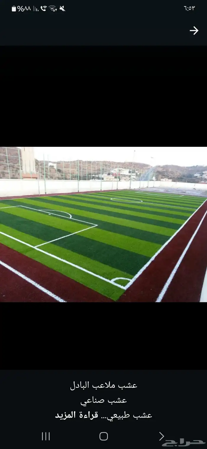 ملاعب عشب 0