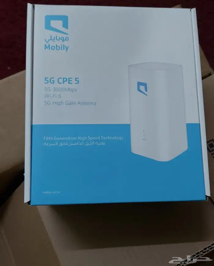 مندوب موبايلي 5Gالانترنت المنزلي إير فايبر 0