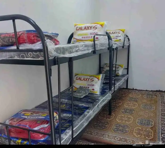 سرير حديد مع مراتب مخده بطانيه سعر جمله 3