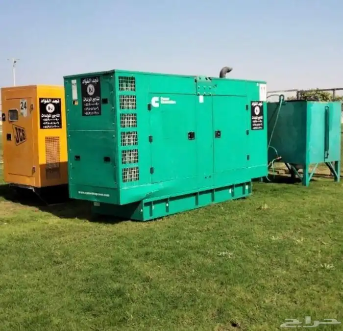 ايجار مولدات كهرباء generator electric 50k.v.a 1500k.v.a 2