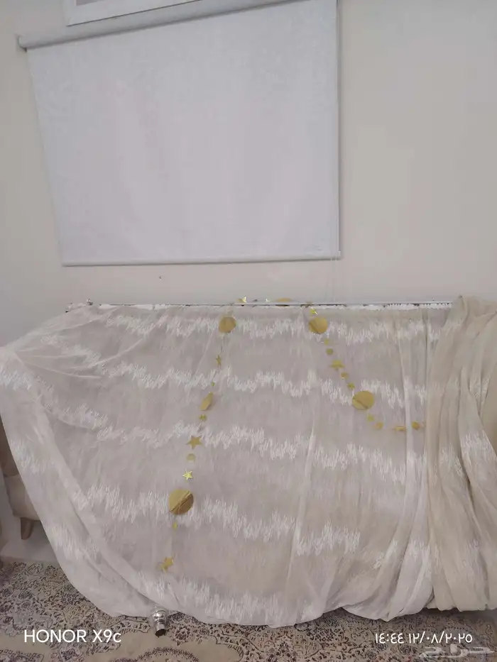 مدخل كنب طاوله غساله مده 3متر شاشه 4