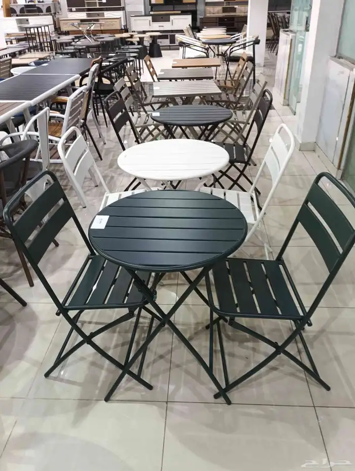 كرسين مع طاوله اطقم كافيهات 3