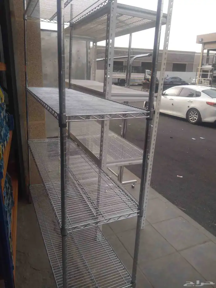 رفوف استايل كروم ارتفاع 2 متر  طول 1.2 متر  سمك 45 سم 0