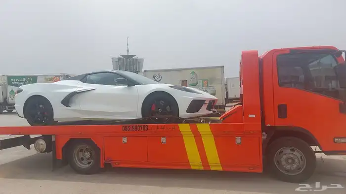 سطحه وسط الرياض هيدروليك وعادي نقل نواع سيارات المصدومه ولمع 1