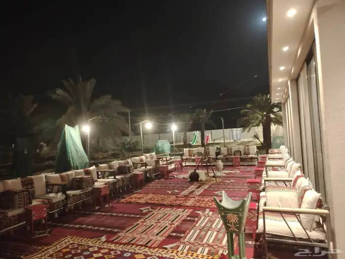 تاجير جلسات شعبيه كنب كراسي وطاولات 1