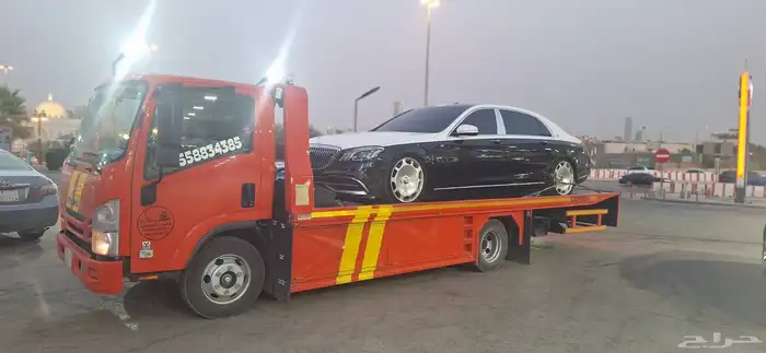 سطحة هيدروليك بين المدن من الحساء الى الرياض 2