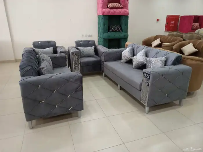 كنب جديد بالرياض جاهز وتفصيل 6