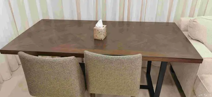طاولة طعام شبه جديدة 7
