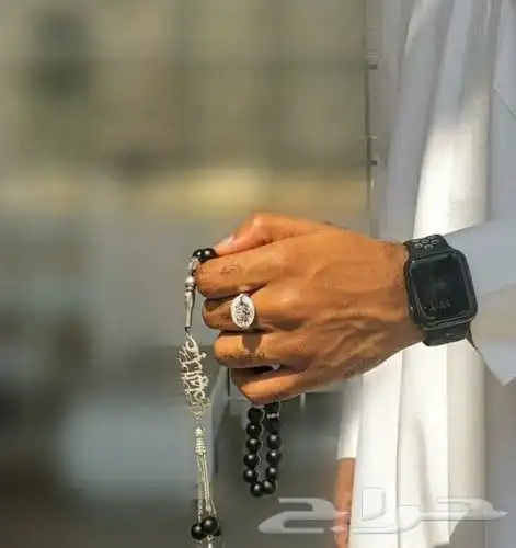 مسابح رجاليه بلاسم مطليه فضه او ذهب تصمم حسب الطلب 2