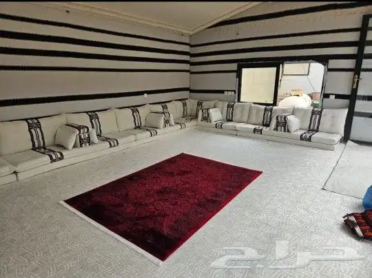 لمسات الفخامه الستاير وكنب المجلس العربي 1