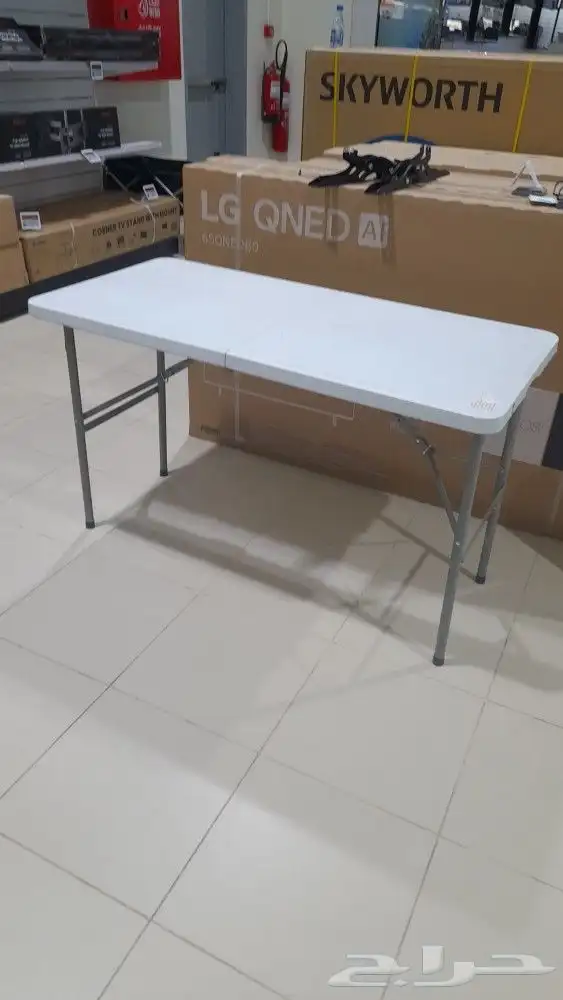 للبيع طاوله تطبق جديده بالكرتون ما استخدمت 0