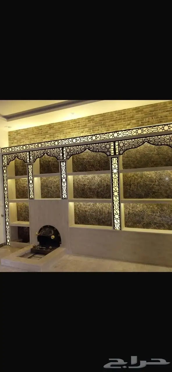 أفران مشبات شلالات غرف تراثيه نوافير ديكورات جبسيه مناقل 5