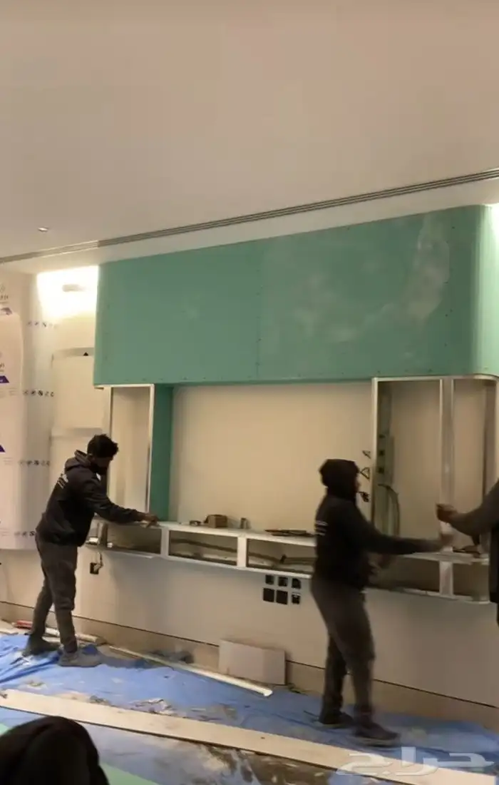 جبس بورد جبس ماي شيبود ديكور ورق جدران 1