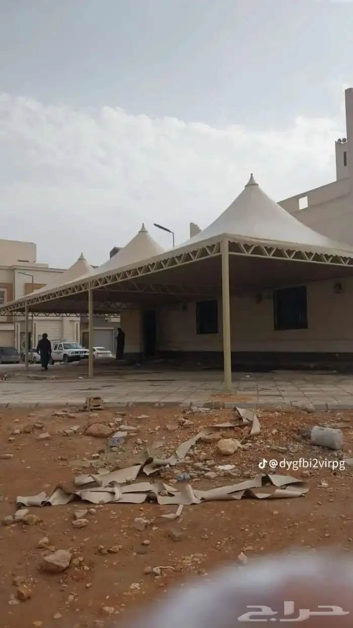 مظلات سيارات مظلات فلل غرف ساندوتش بانل مجالس سمنت بورد سقف 33