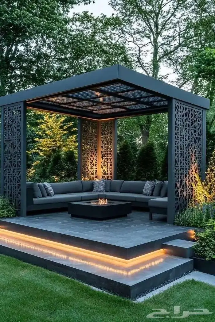 تنسيق حدائق تصميم و تنفيذ ديكورات منزلية استراحات قصور مكاتب 1