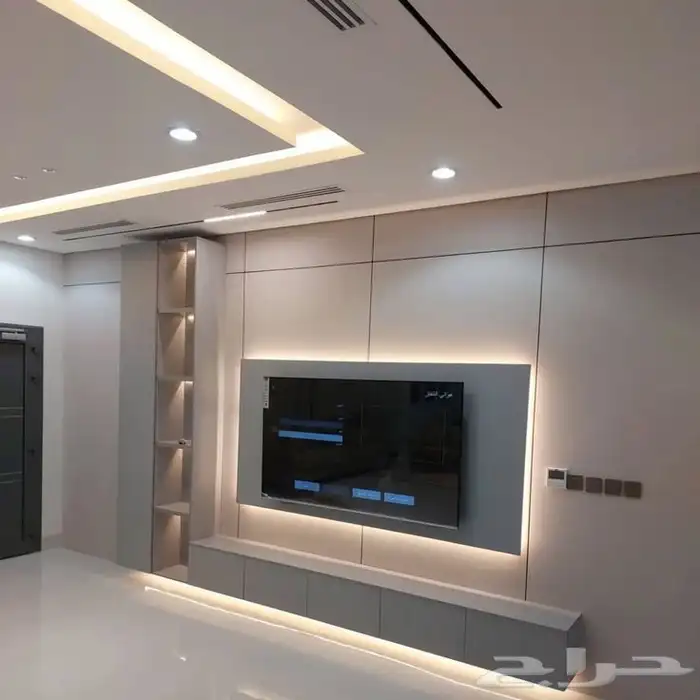 ديكورات خلفيه تلفزيون شاشه سرير بديل الشيبورد 5