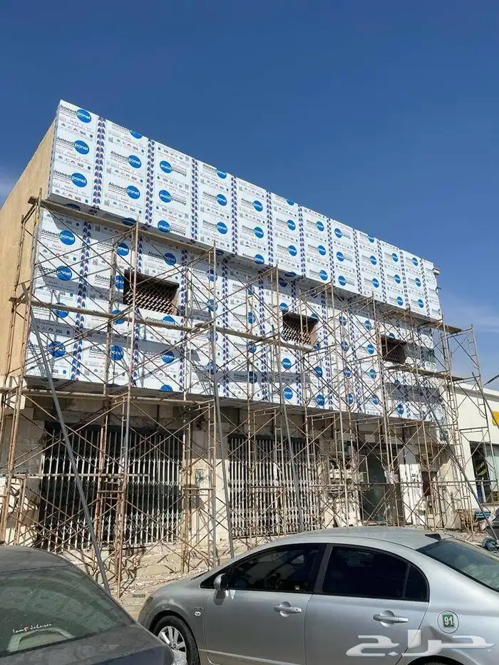 مشروع كلادينج محطة سوبر ماركت 39