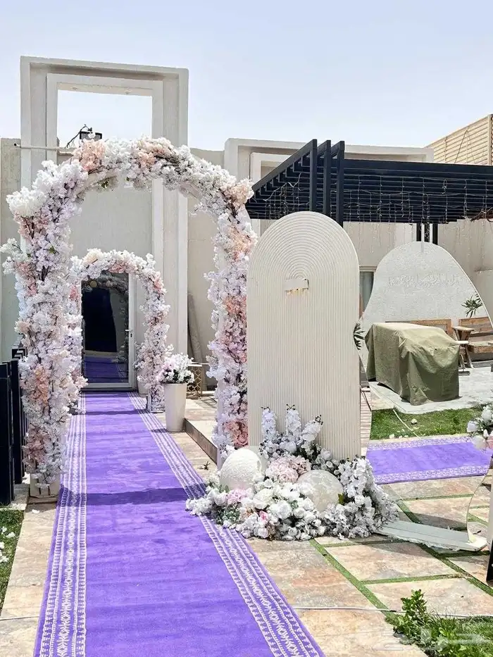 محل حفلات والمناسبات تاجير كراسي الطاولات كوش ومداخل 4