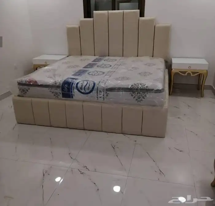 سرير بوكس ديكور 200 120 2