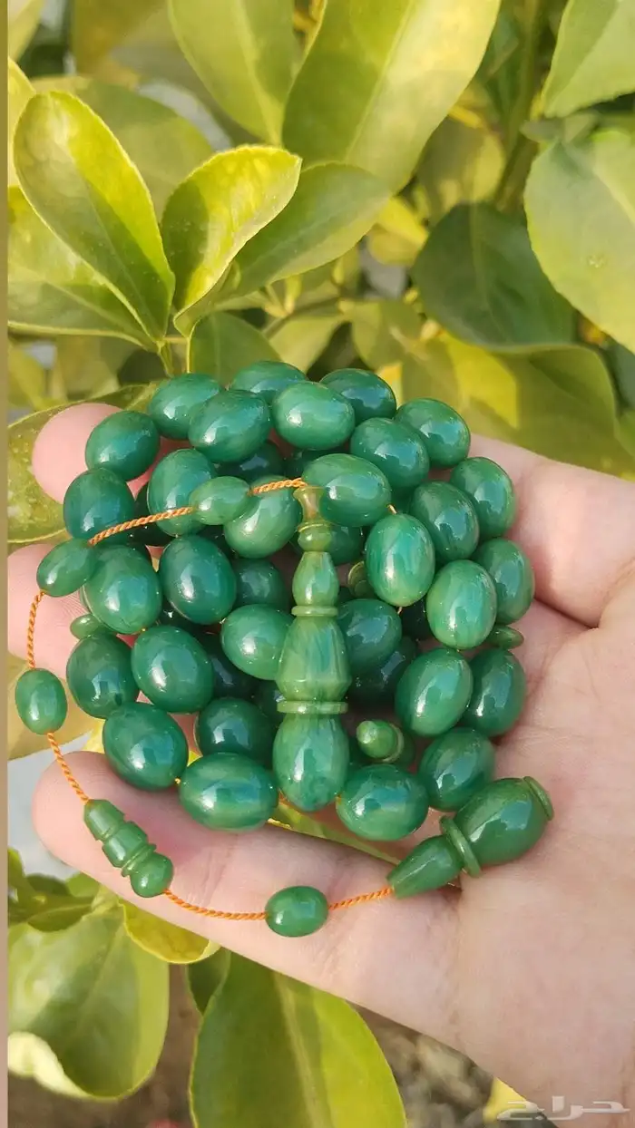 مسباح من عصى بكلايت تيفني قديم 0