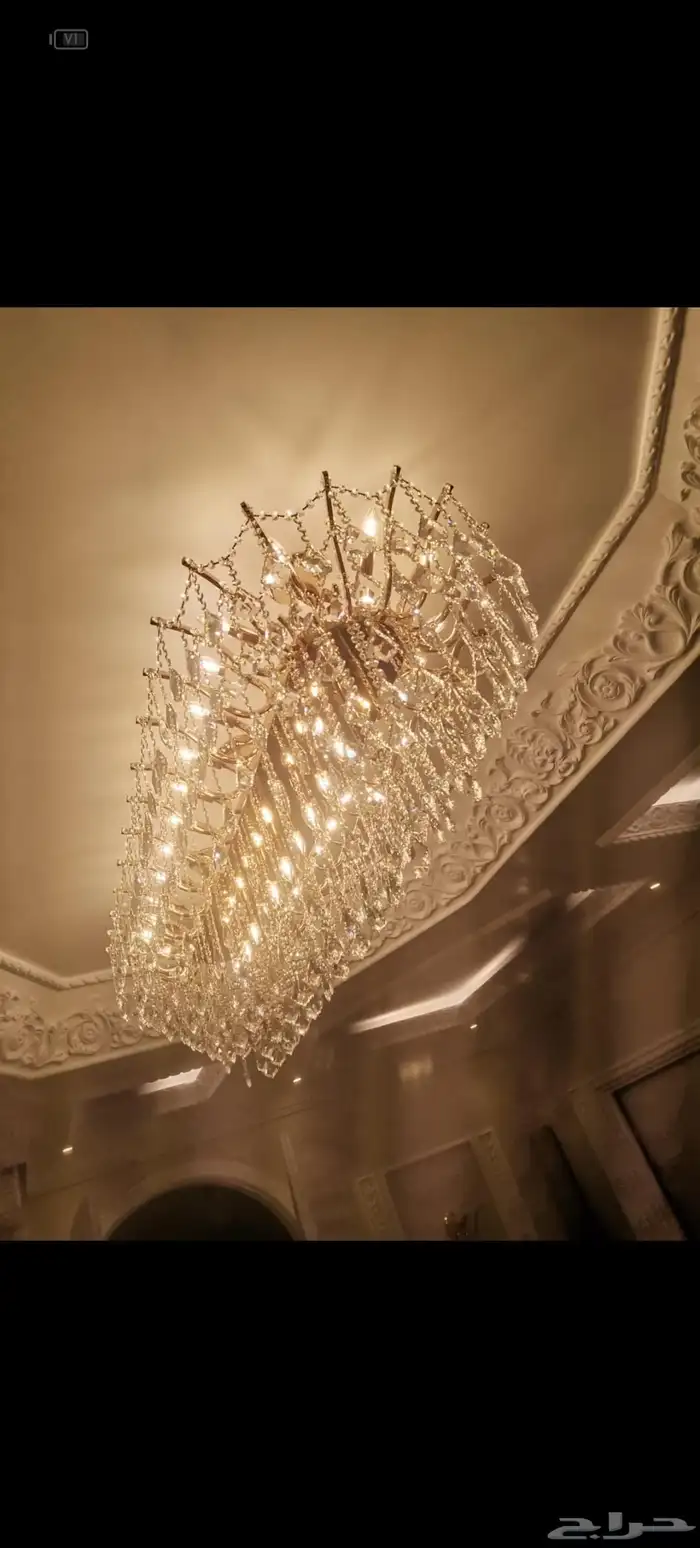 ثريات نجف كرستال فلل قاعات 7
