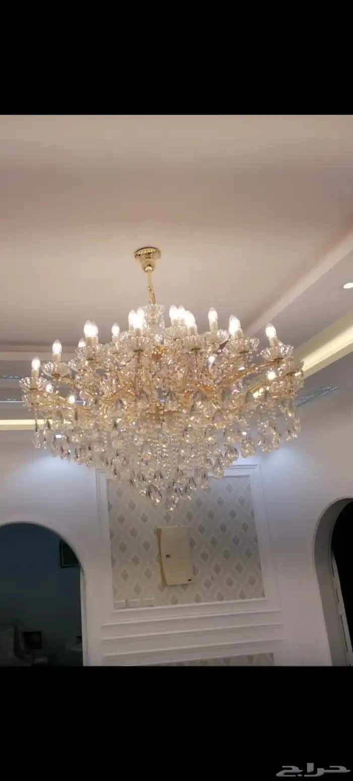 ثريات نجف كرستال فلل قاعات 9
