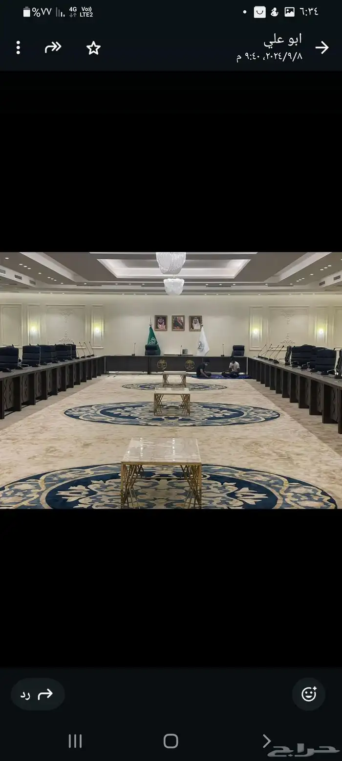 متوفر طاولات اجتماعات جميع المقاسات 9