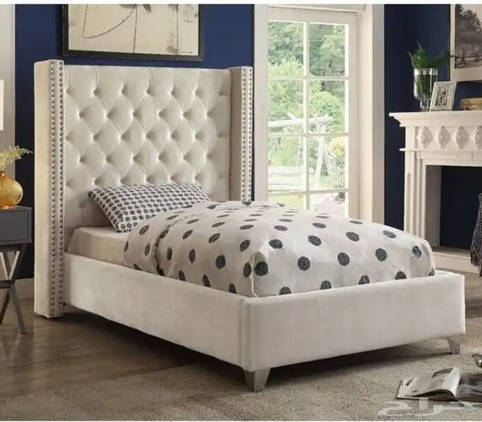 سرير بوكس ديكور 200 120 4