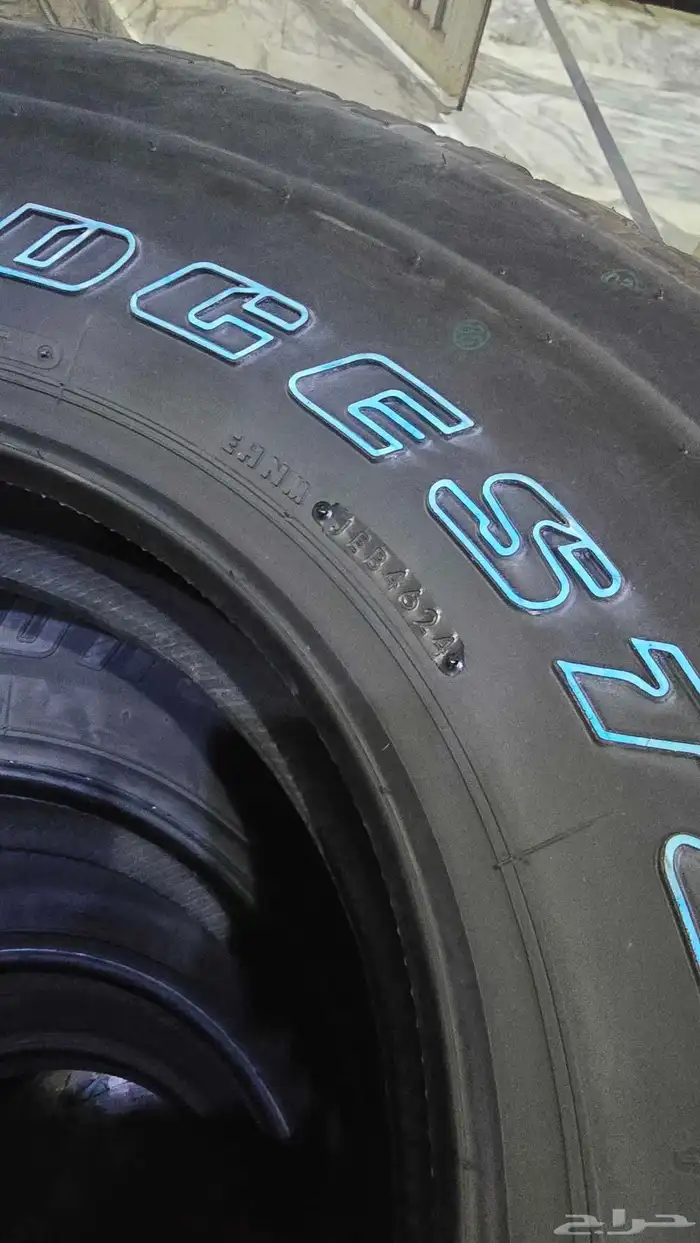 كفرات برجستون مقاس 275.70.16 تاريخ 2024 نهايت السنه 3