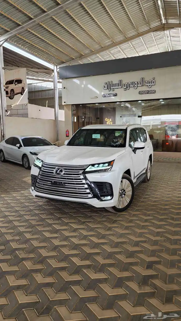 لكزس LX600 BB سعودي ابيض جملي 2025 ( بطاقه جمركيه ) 0