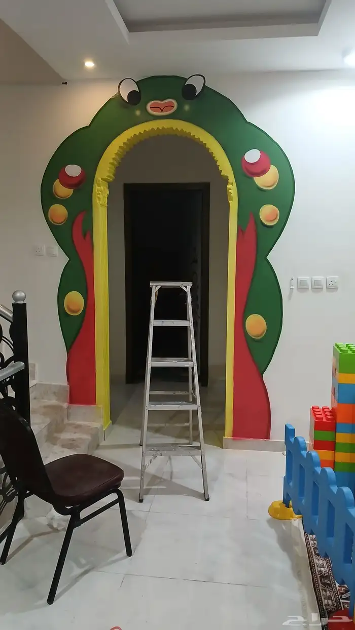 رسم  رسام  حضانات رسام حوائط مناظر طبيعية كافيهات محلات مولا 5