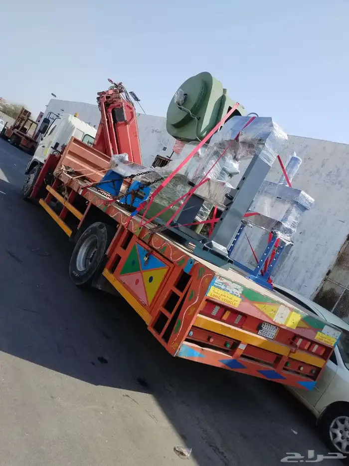 الايجار بوم ترك 8تن كرين مشوار يوميا شهري داخل السعوديه 1