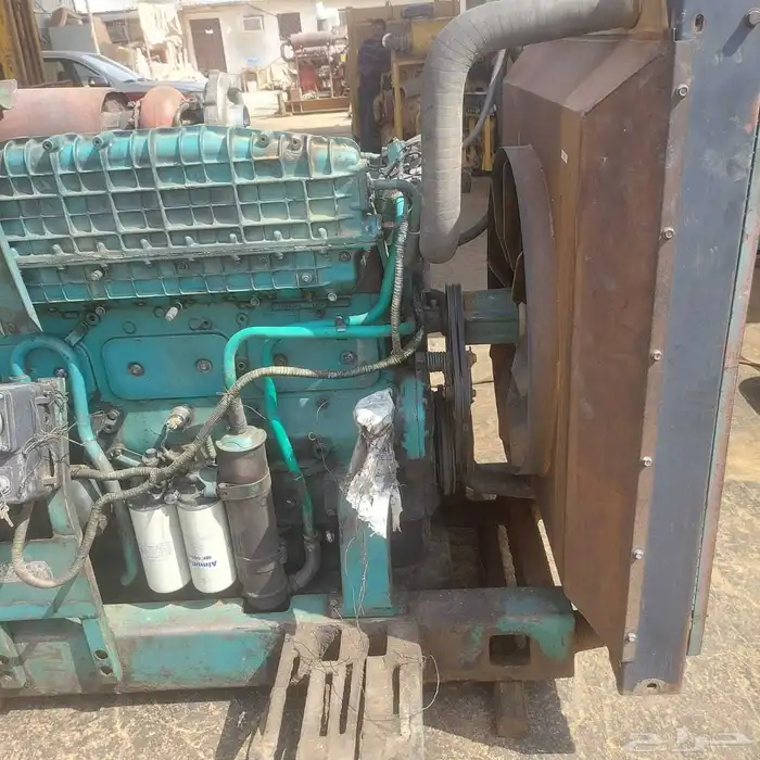 مكينه فولفو TD121 على شرط 2