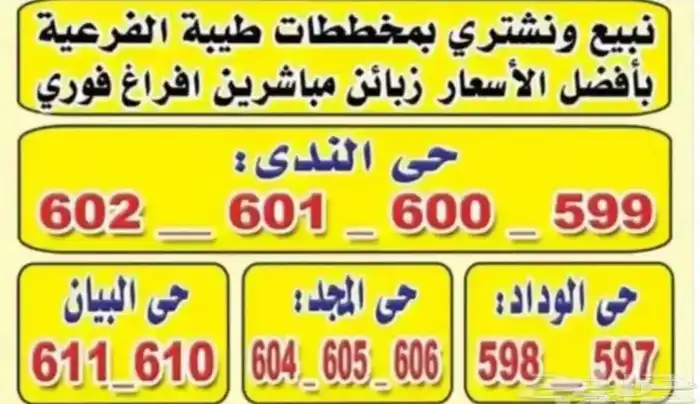 مكتب عقار متخصص في طيبة الفرعية جوهرة العروس الهجرة 1