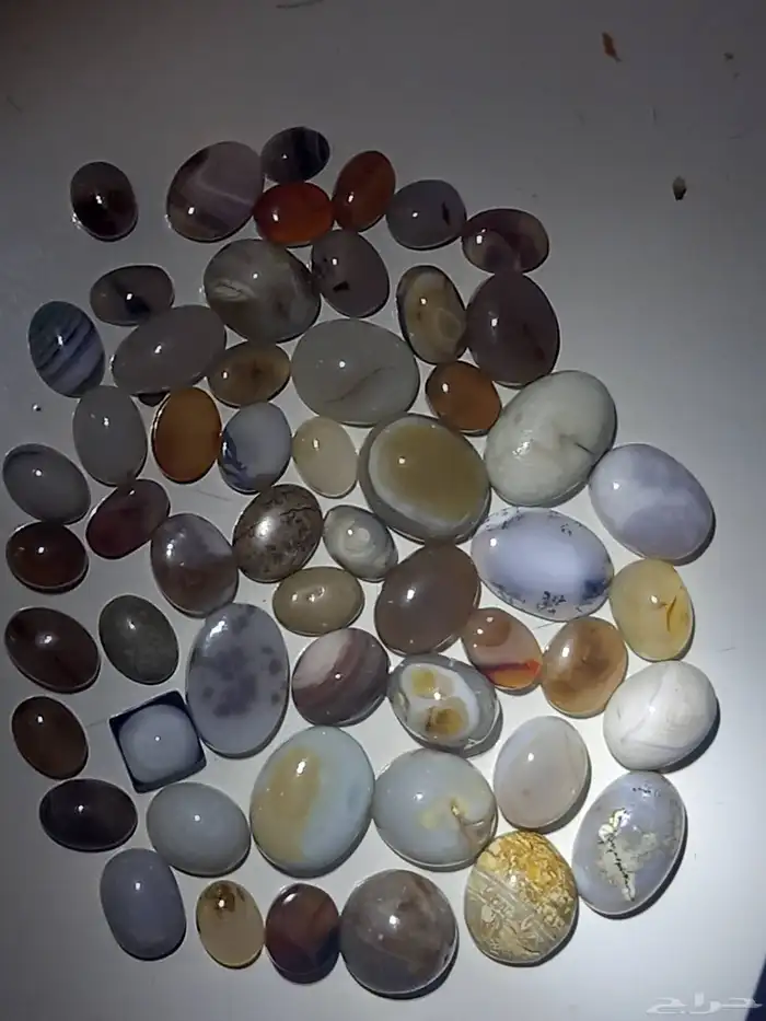 فصوص عقيق طبيعي منوع 10