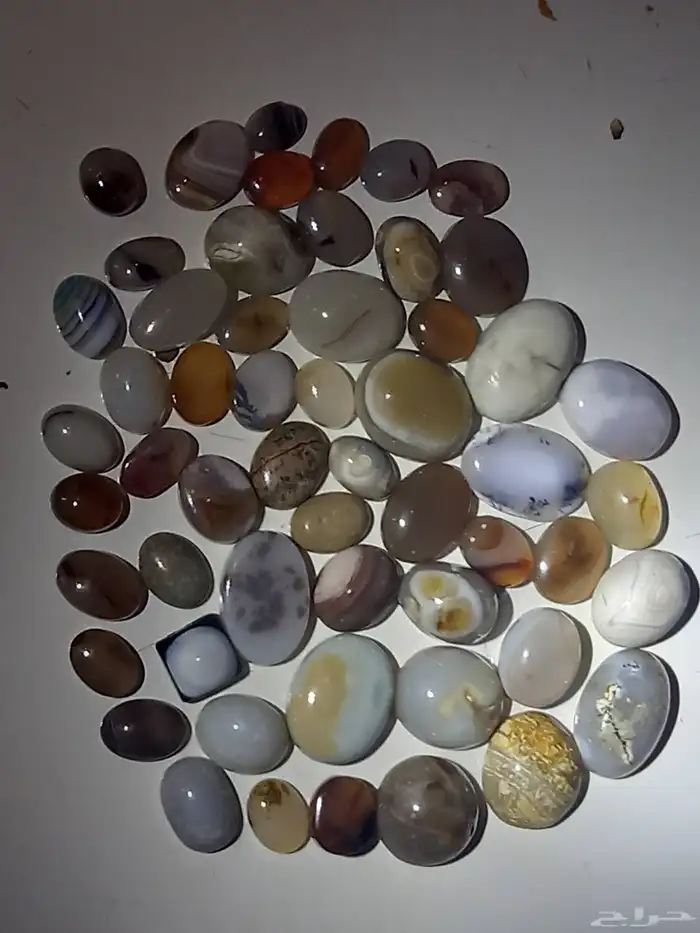 فصوص عقيق طبيعي منوع 5