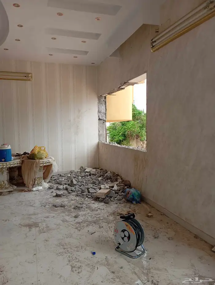 قص ابواب توسيع الدرايش 1