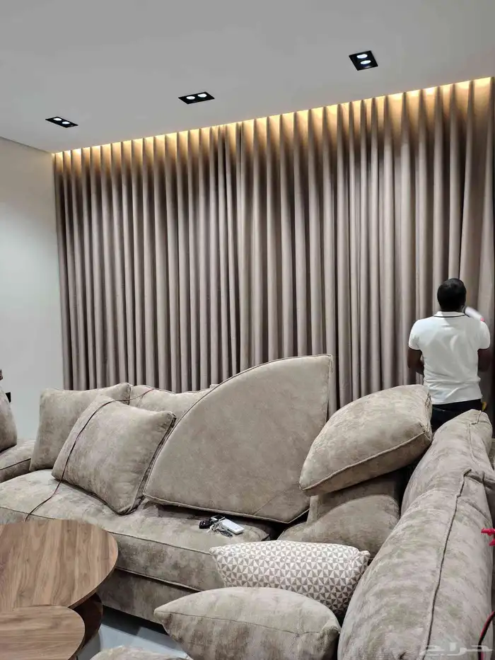 Luxury curtain with ironing service new in Riyadh 0