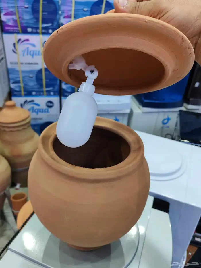 زير فخار من طين المدينه 3