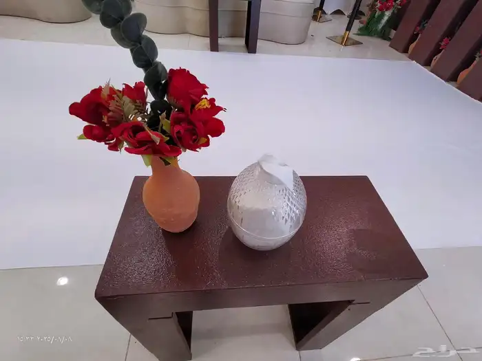 كوشة مع ورد احمر 2