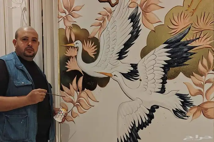 رسام محترف ننفذ رسم على جدران 0