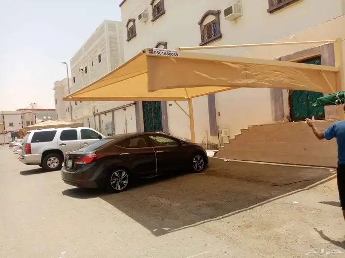 مظلات سيارات جده تركيب مضلات 10