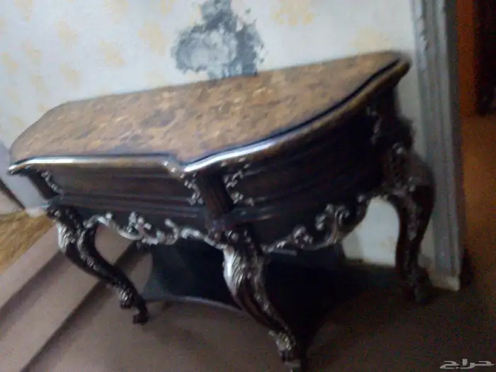 طاوله خشب مدخل 2