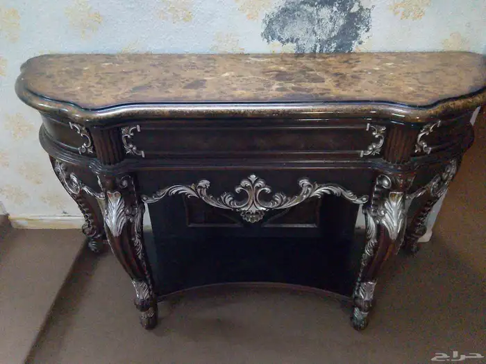 طاوله خشب مدخل 0