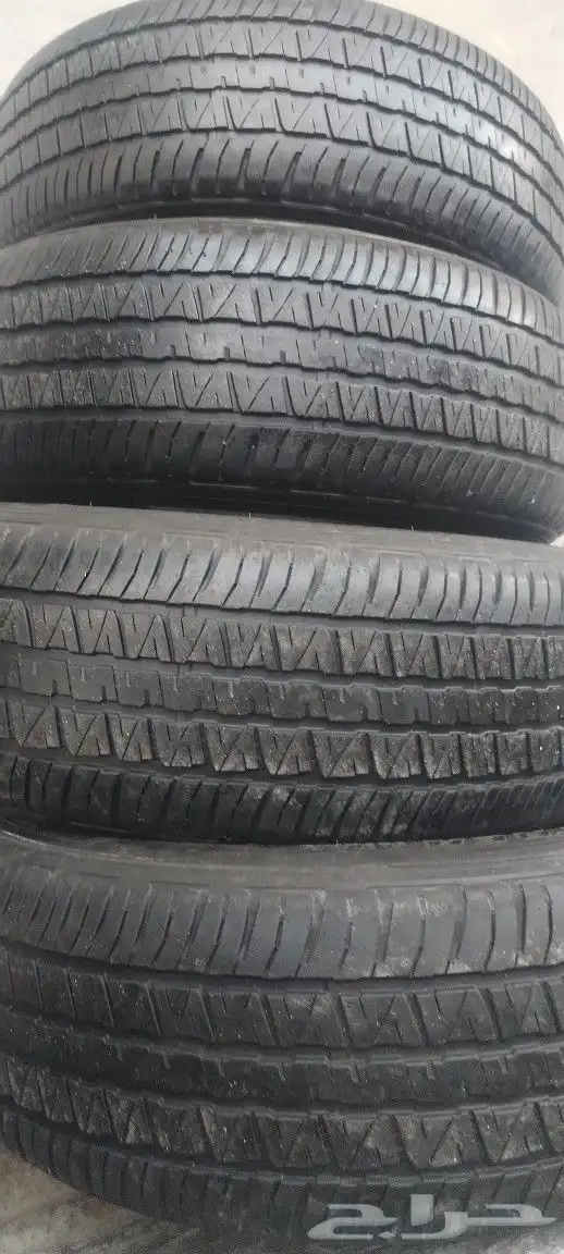 كفرات دنلوب 20 وكاله جيب لاند موديل جديد مقاس 265 55 20 7